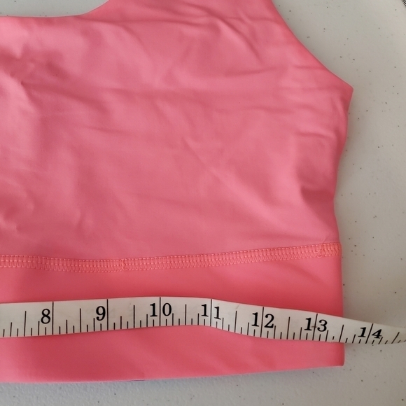 FABLETICS Harlow sports Bra Reversible Midi Size Small Pink Blue Medium Impact - Picture 7 of 8